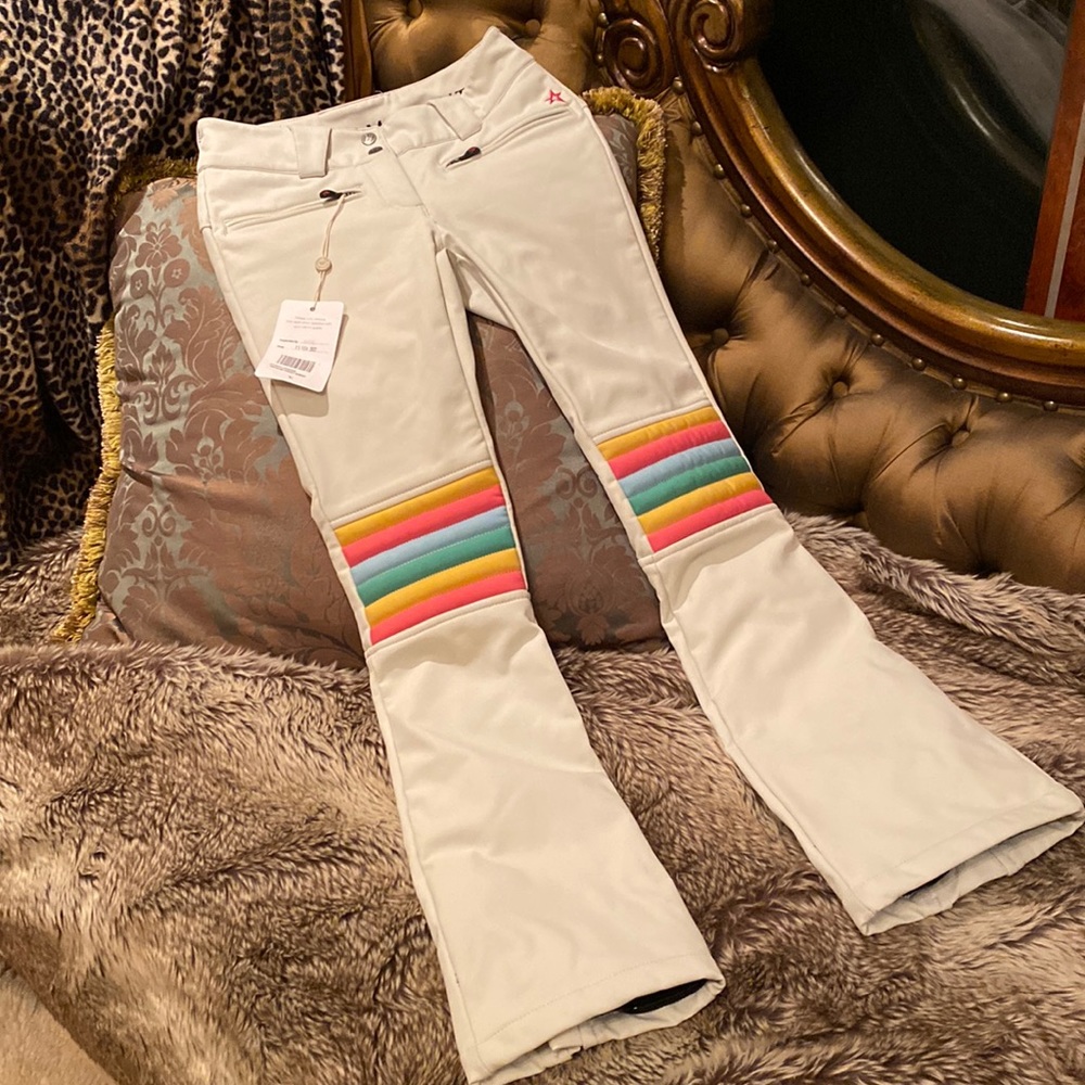 Perfect Moment Aurora flare Rainbow knee ski pant